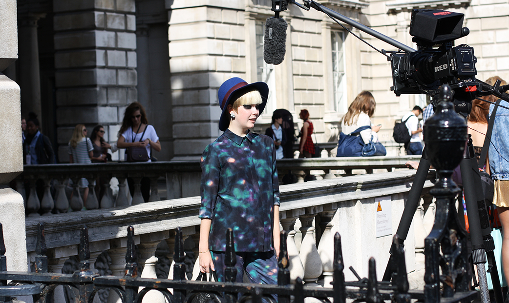 Fashion Week, London,  snapshots